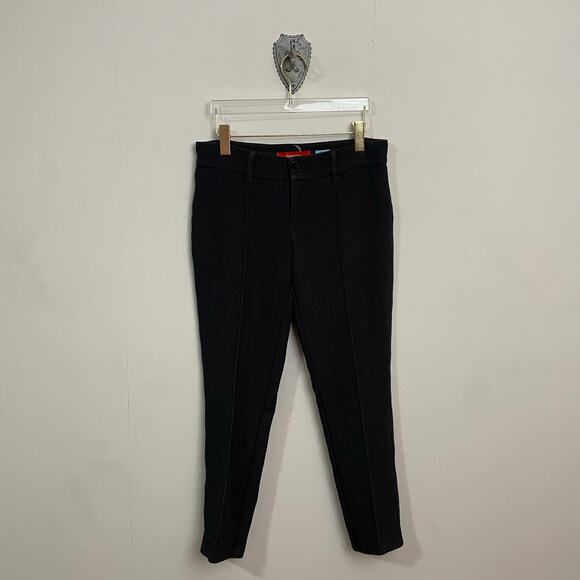 Anthropologie 6 pant trouser Charlie Ankle Cartonnier business classic black - Picture 1 of 7
